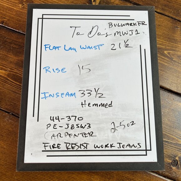 Bulwark FR Flame Resistant Denim Work Jeans 44x30 Relaxed Fit Mens Safety Blue - Picture 12 of 12